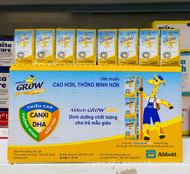 Sữa Abbott Grow Gold 110ml 1y+ (Thùng 12L