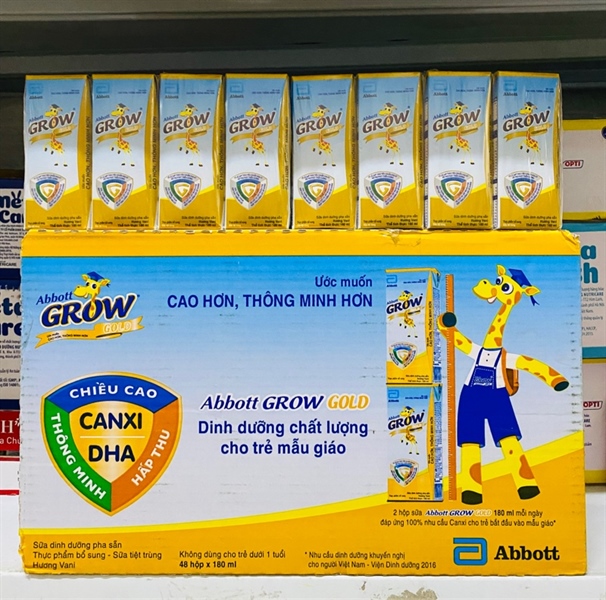 Sữa Abbott Grow Gold 180ml 1y+ (Thùng 12L)