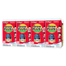 Sữa Growplus Đỏ 110ml (lốc 4 hộp)