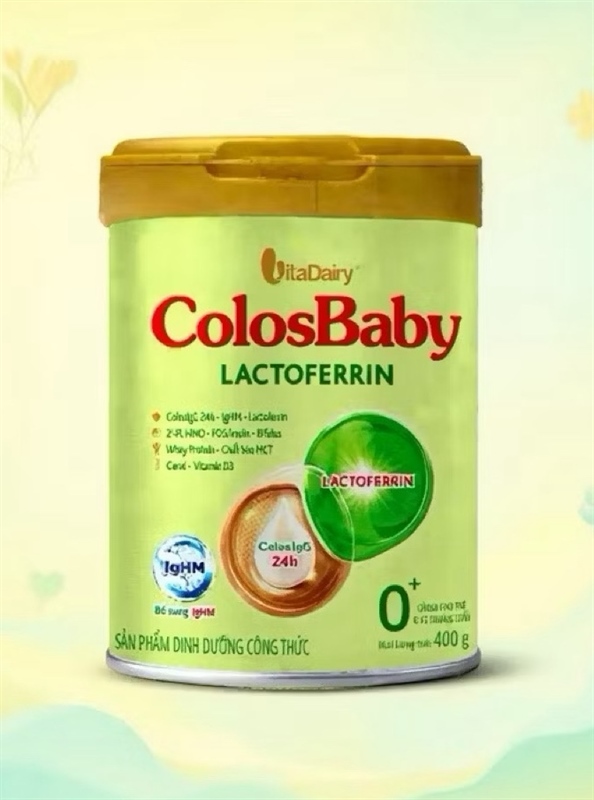 Sữa Colosbaby Lactoferrin 0+ 400g