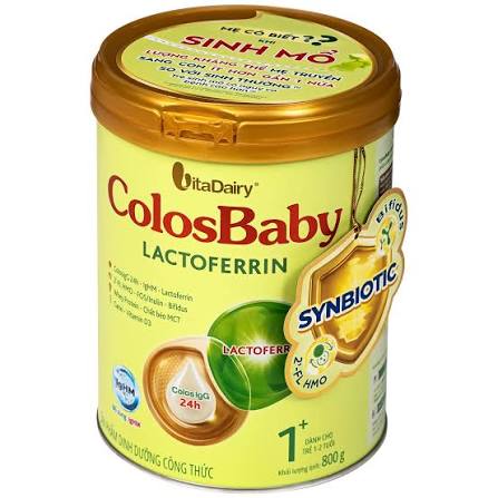 Sữa Colosbaby Lactoferrin 1+ 800g
