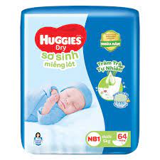 Miếng lót NB1 Huggies (64+6M)