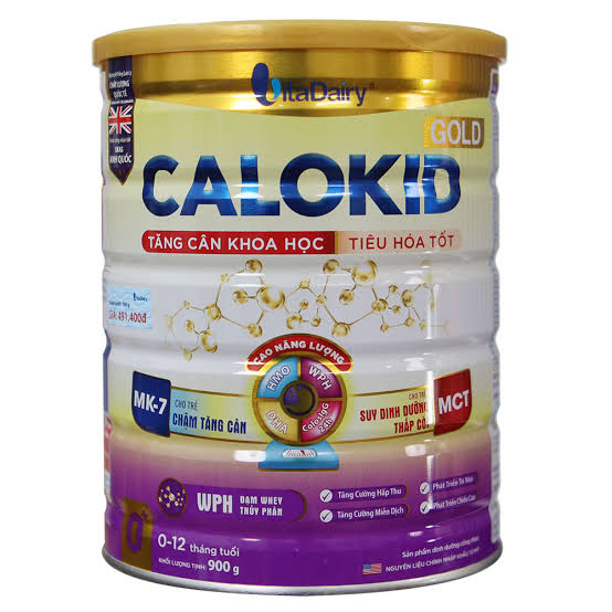Sữa Calokid Gold 0-12 tháng 900g