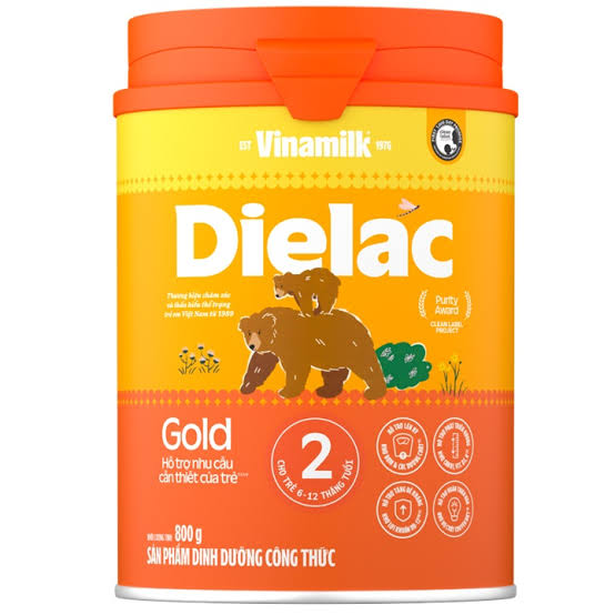 Sữa Dielac Alpha Gold 2 800g (6-12m)