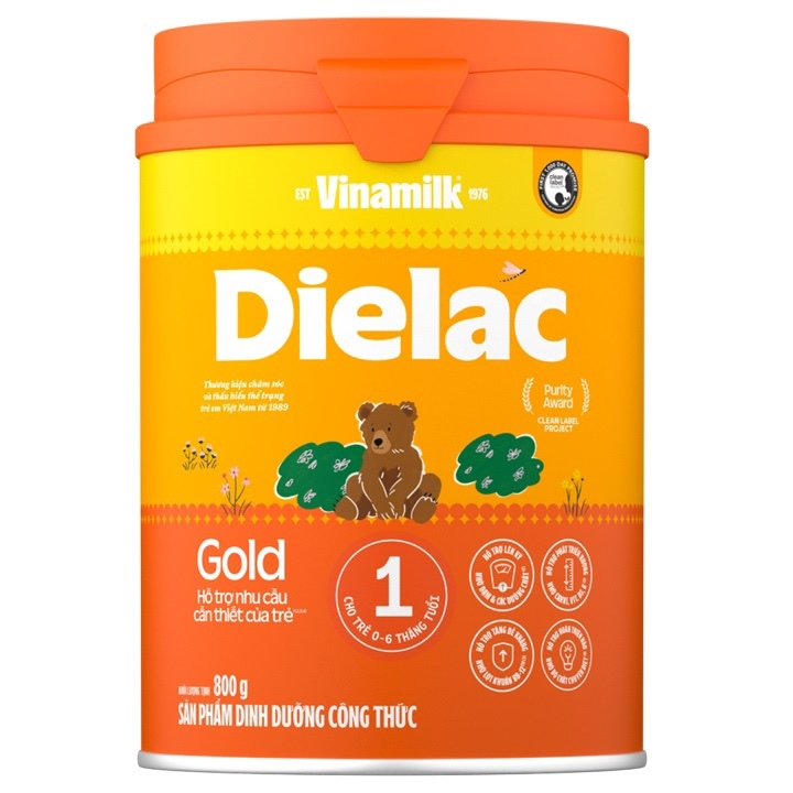 Sữa Dielac Alpha Gold số 1 800G (0-6m)