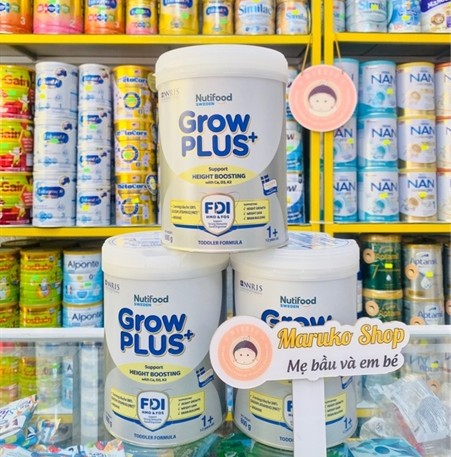 Sữa Growplus Bạc 1+ 800g (1-2t)