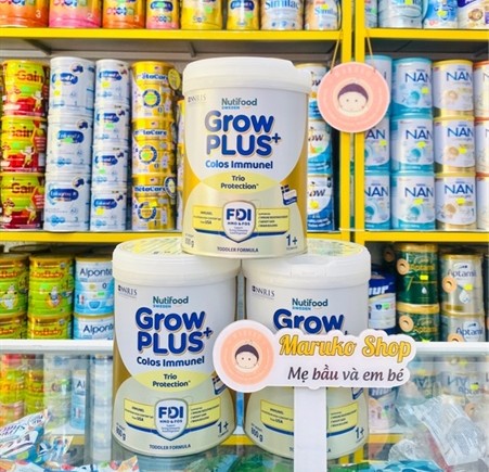 Sữa Growplus Vàng 1+ 800g (1-2t)