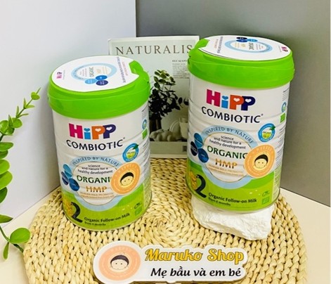 Sữa Hipp Organic số 2 800g (6-12m)