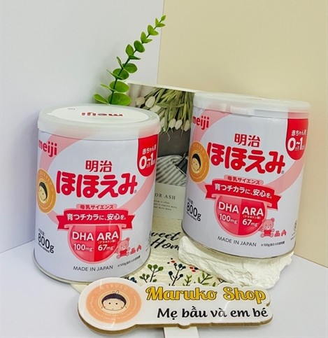 Sữa Meiji Nội Địa Nhật 800g 0-1tuổi (mẫu mới)