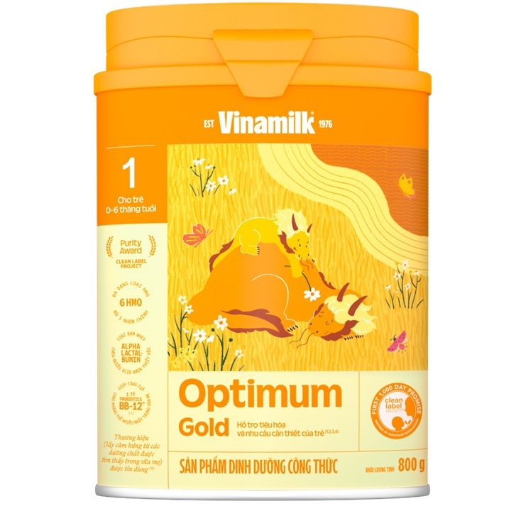 Sữa Optimum Gold 1 800g (0-6m)
