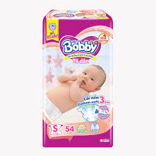 Tã dán Bobby size S (54m)