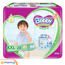 Tã dán Bobby size XXL (28+4m)