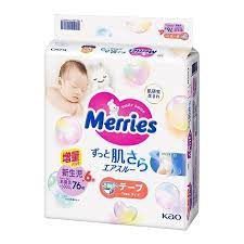 Tả dán NĐ Merries Newborn (76+6 miếng)