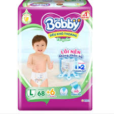 Tã quần Bobby size L 68+6m