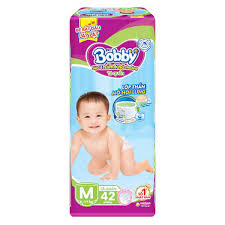 Tã quần Bobby size M (42+4m)