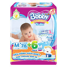 Tã quần Bobby size M (76+6m)