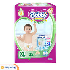Tã quần Bobby size XL (32+4m)