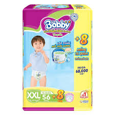Tã quần Bobby size XXL (56+8m)