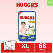 Tả quần Huggies SkinCare XL 60+8