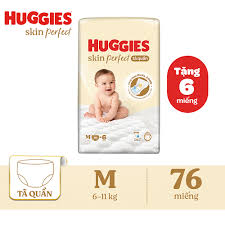 Tã quần Huggies Skin Perfect M 70+6