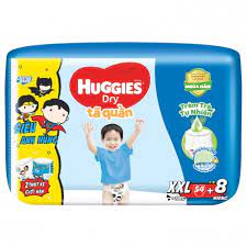 Tã quần Huggies size XXL 54+8