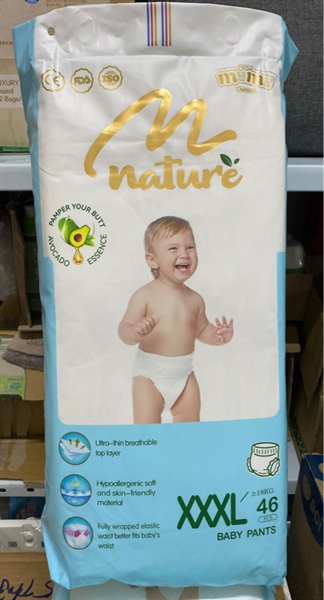 Tã quần Momo Nature size 3XL (46m)