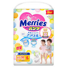 Tả quần NĐ Merries Size XL (38+6 miếng)