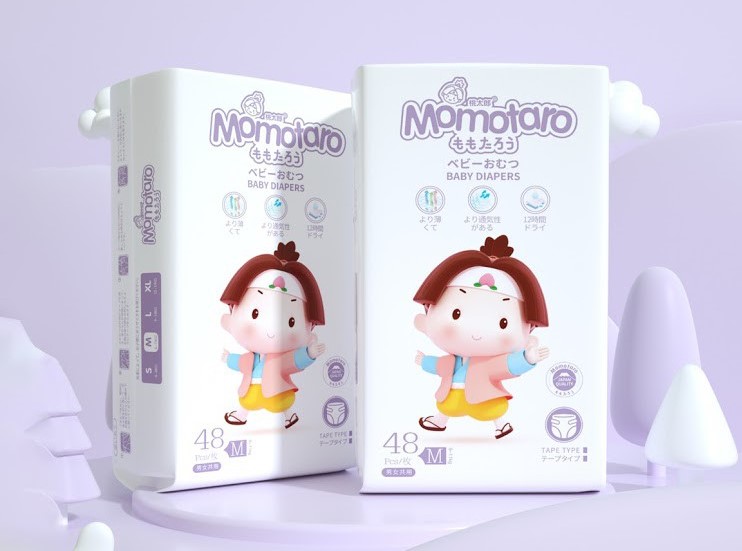 Tã dán Momotaro size M 48m