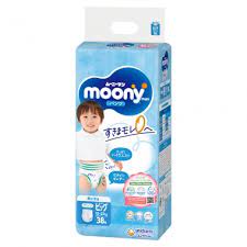 Tã quần Moony size XL 38m (Boy)