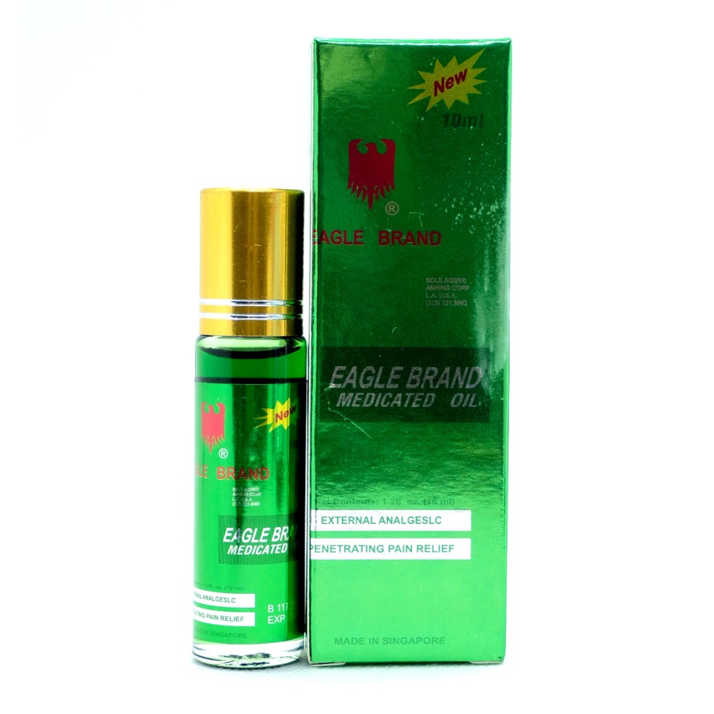 Dầu gió xanh Mỹ dạng lăn chai 12ml