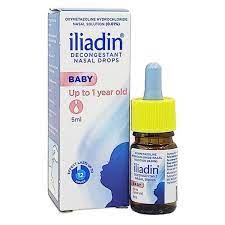 Nhỏ mũi Iladin cho bé dưới 1 tuổi
