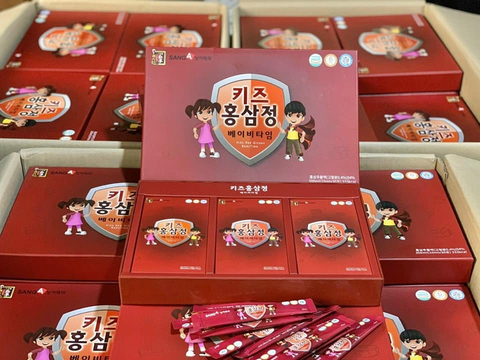 Sâm Baby Hàn Quốc hộp nhỏ (10 gói)