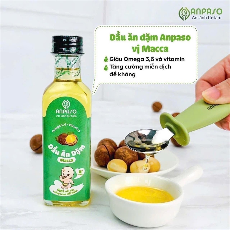 Dầu Macca Anpaso 100ml 6m+