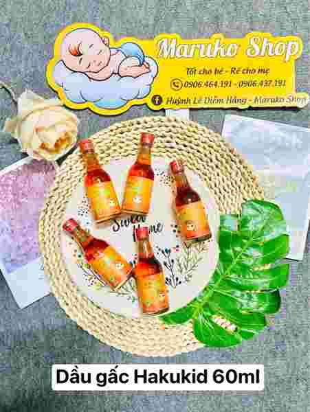 Dầu gấc Hakukid 60ml