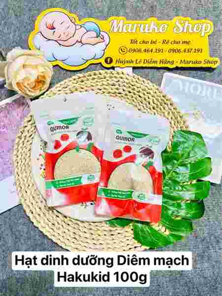 Hạt dinh dưỡng Diêm mạch Hakukid 100g