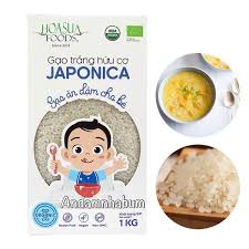 Gạo hữu cơ Japonica Organic 1kg