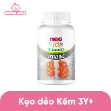 Kẹo Neo Kids Gummies VITAZINC 3y+ 60v