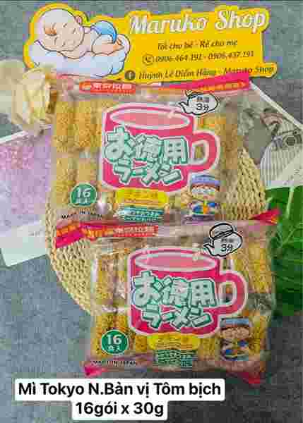 Mì Tokyo vị Tôm 16gói x 30g