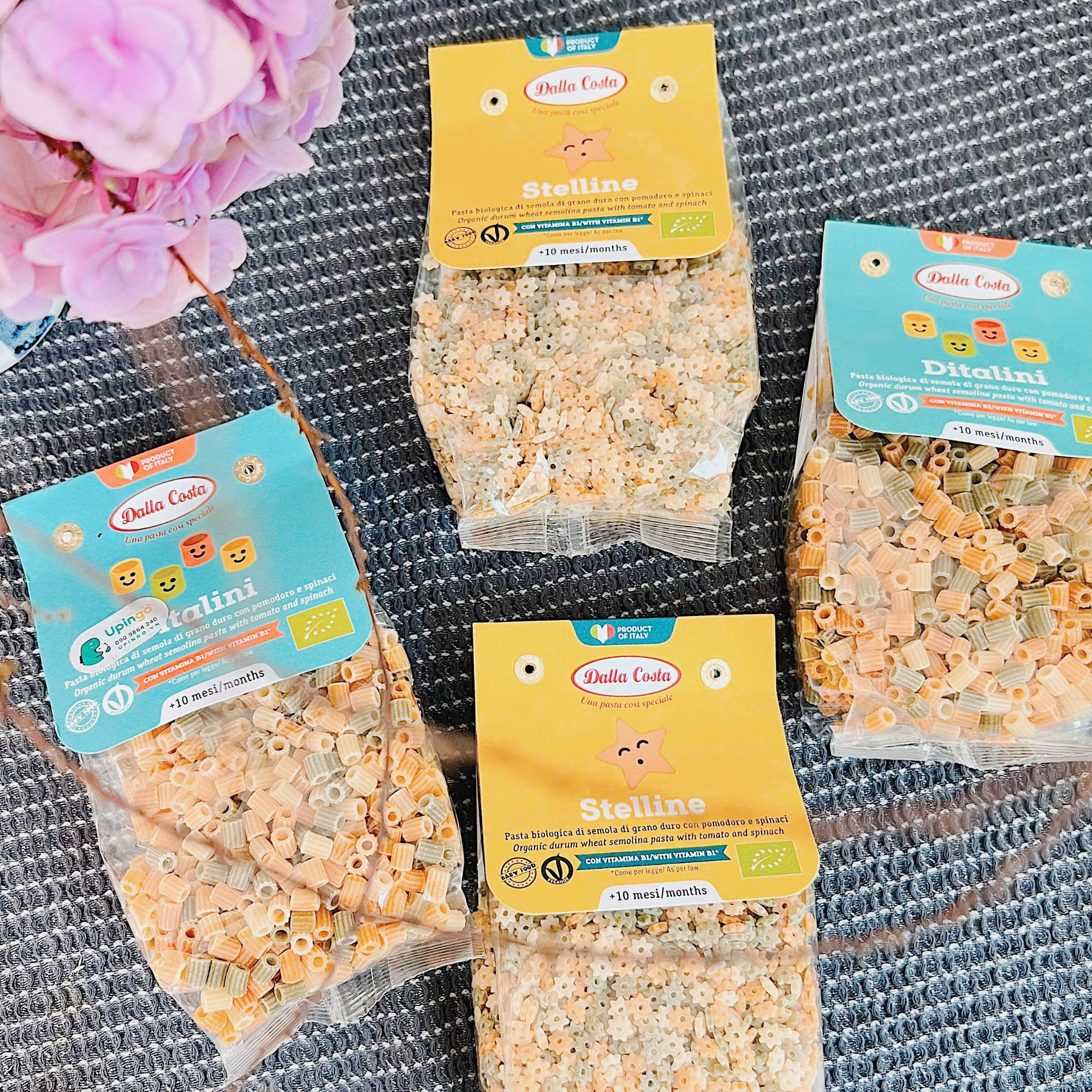 Nui rau củ hình chữ Dalla Costa 8m+ 200g