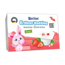 Pudding Burine vị dâu lốc 6h x 50g