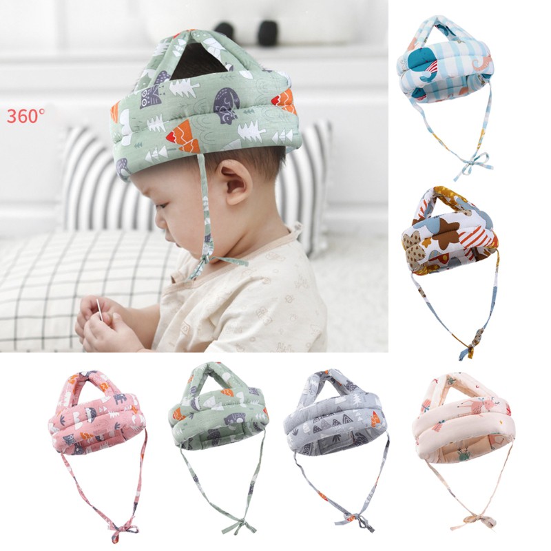Mũ bảo vệ đầu cho bé