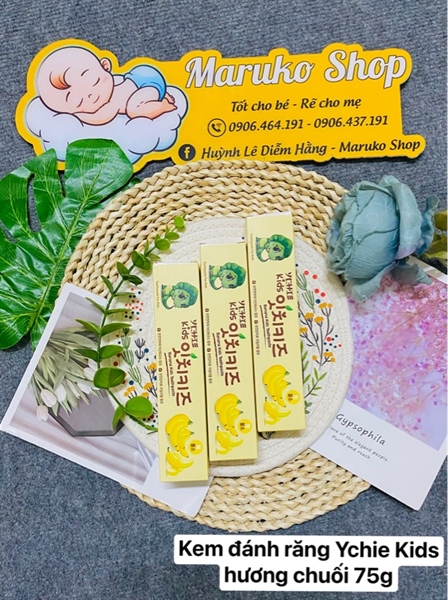 Kem YCHIE KIDS vị chuối 3y+ 75g