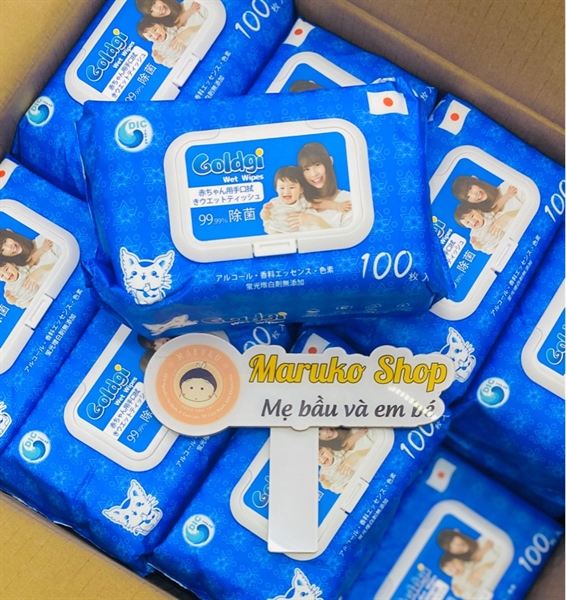 Khăn ướt Goldgi 100 tờ