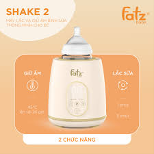 Máy lắc và giữ ấm bình sữa Fatz Shake 2