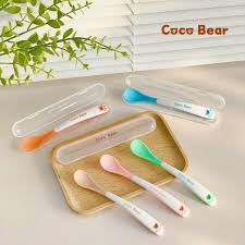 Muỗng báo nóng Coco Bear