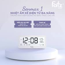 Nhiệt ẩm kế + Đồng hồ Fatz Senmax 1