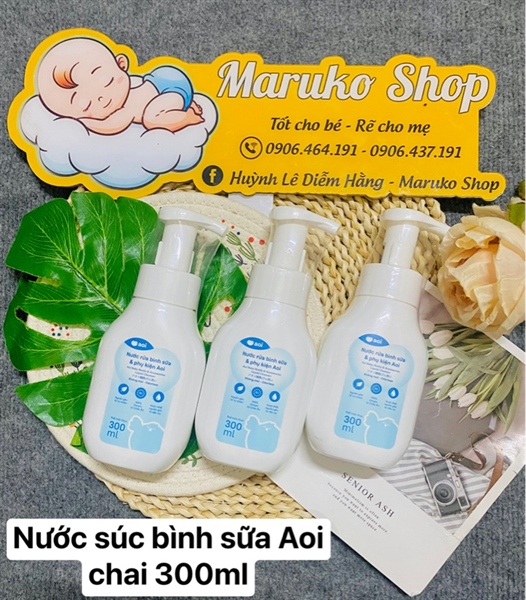 Nước súc bình Aoi chai 300ml