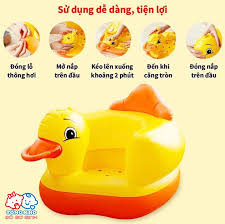 Ghế hơi tập ngồi hình vịt