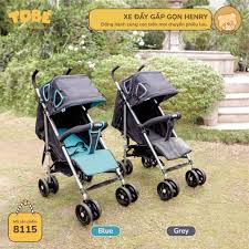 Xe đẩy gấp gọn Tobe Henry 8115