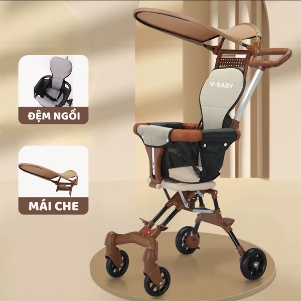 Xe đẩy gấp gọn V Baby